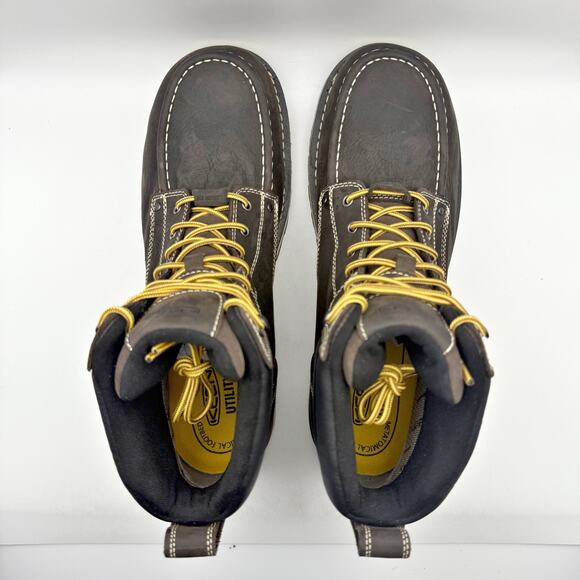 Keen Mens Cincinnati 6" Work Boot US 15 Wide EU 48 Brown Composite Toe WP NIB - Picture 11 of 14